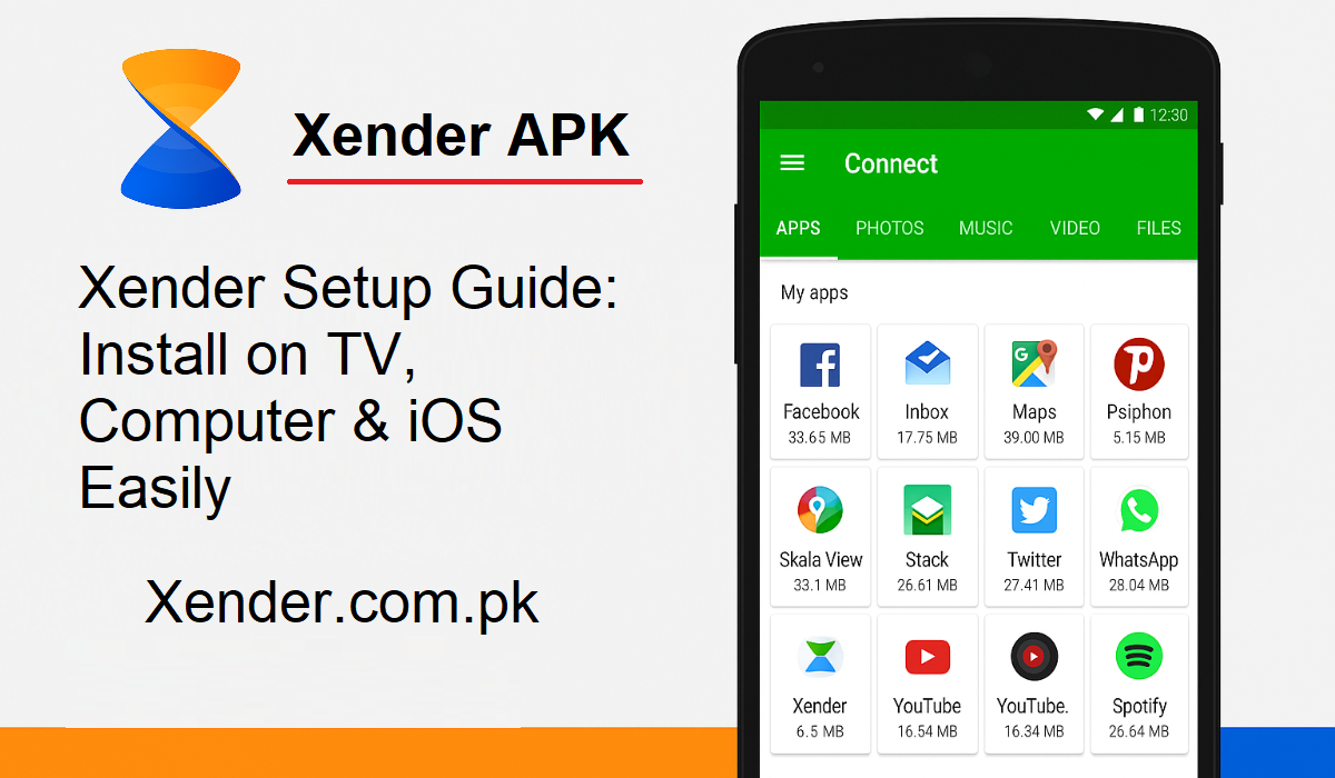 Xender Setup Guide